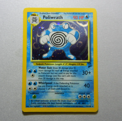 ?? POLIWRATH #15 RARE HOLO | 1999-2000 Pokemon Base Set 2 | Good Condition - Image 1