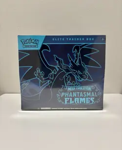Pokemon TCG Phantasmal Flames Elite Trainer Box ETB Factory Sealed - Image 1