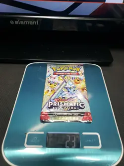 HEAVY 23g Prismatic Evolutions Booster Pack - Pokemon TCG Sealed - US English - Image 2