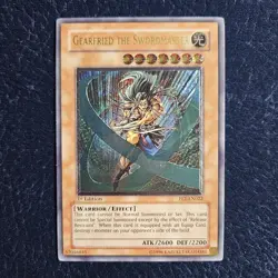 Yu-Gi-Oh! Gearfried the Swordmaster Ultimate Rare 1st Edition FET-EN022 NM - Image 1
