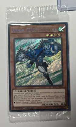 Yu-Gi-Oh - AIRMAN, HEROS ELEMENTAIRE - BLC1-FR003 - Secret - Mint Scellee Y - Image 2