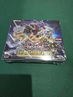 Konami Yu-Gi-Oh! - THE GRAND CREATORS - 1st Edition Booster Box (New-Sealed) - Image 1