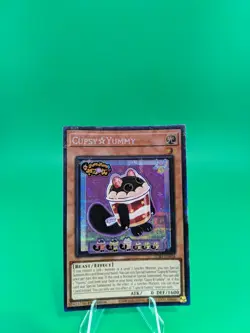 Yu-Gi-Oh! Cupsy Yummy JUSH-EN016 Collector's Rare - Image 2
