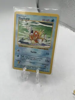Shadowless Magikarp Non-Holo WOTC Pokemon Card 35/102 Base Set EXCELLENT - Image 1