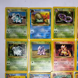 Vintage Pokemon Card Lot 24 Cards WOTC Base/Jungle/Fossil Mix Commons/Uncommons - Image 2