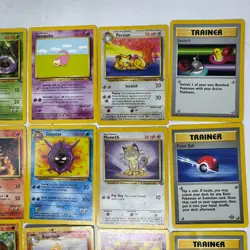 Vintage Pokemon Card Lot 24 Cards WOTC Base/Jungle/Fossil Mix Commons/Uncommons - Image 3