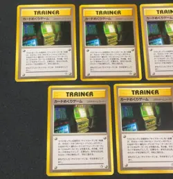 Pokemon Card Flip Game Card Lot of 5 NM Mint Vintage Japanese - Image 2