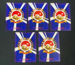 Pokemon Card Flip Game Card Lot of 5 NM Mint Vintage Japanese - Image 4