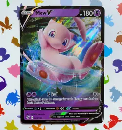 Mew V 069/189 Darkness Ablaze NM Pokemon Card - Image 1