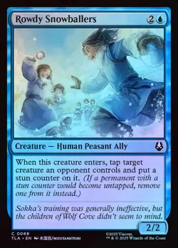 Rowdy Snowballers - Foil - MTG Cards Shop - Image 1