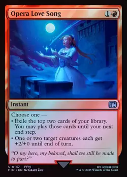 Opera Love Song - Foil - MTG Cards Shop - Image 1