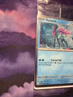 Suicune 026/094 EB Games Stamped Promo Holo Phantasmal Pokemon Card - SEALED - Image 2
