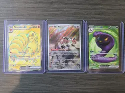 Scarlet & Violet 151 Pokemon 3 Card Lot Ultra Rare/Full Art Illustration Rare - Image 1