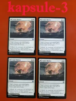 4x Sejiri Shelter & Sejiri Glacier | Zendikar Rising | MTG Magic Cards - Image 1