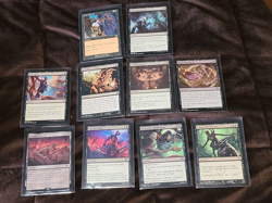 MTG Sorcery x10 (BLACK ONLY-CARD DRAW)Render Inert/Last Caress/Live fast/Painful - Image 1