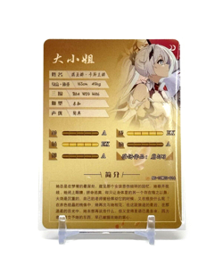 Goddess Story: Kiana Kaslana DSR 10M03 Anime Waifu CCG Trading Card - Image 2