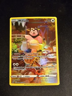 Miltank Crown Zenith Galarian Gallery Holo Ultra Rare Card GG24/GG70 MINT - Image 1