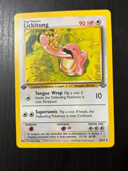 LICKITUNG (1st Ed.)- 38/64 - Pokemon Jungle Set - Pokemon TCG - LP - Image 1