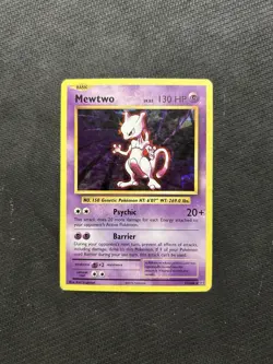 Pokemon TCG Mewtwo 51/108 Cracked Ice Holo! HP Condition! See Description! - Image 1