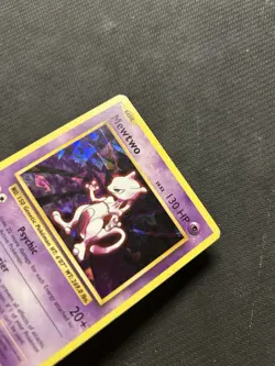 Pokemon TCG Mewtwo 51/108 Cracked Ice Holo! HP Condition! See Description! - Image 3