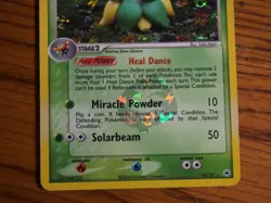 2004 Pokemon Ex Hidden Legends Bellossom foil card, mint condition - Image 3