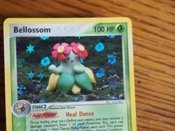 2004 Pokemon Ex Hidden Legends Bellossom foil card, mint condition - Image 4