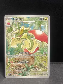 Flapple 210/191 Surging Sparks Pokemon Card Illustration Rare Full Art Near Mint - Image 1