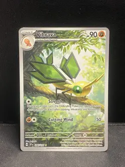 Vibrava - Illustration Rare - Surging Sparks - 206/191 Pokemon Card TCG - Image 1