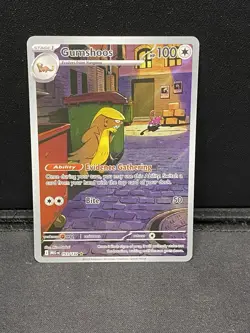 Pokemon TCG Gumshoos 153/132 Full Art Illustration Rare Holo Mega Evolution EN - Image 1