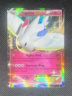 Pokemon Breakpoint XY: Togekiss EX (Ultra Rare Holo) #83/122 - Moderately Played - Image 4