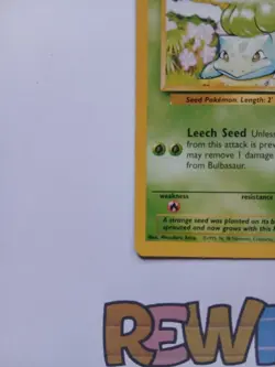 Pokemon TCG Bulbasaur Base Set 44/102 - Image 4