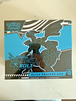 Pokemon TCG: Scarlet & Violet - Black Bolt Elite Trainer Box ETB - SEALED - Image 1