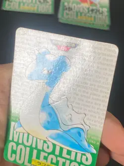 JAPANESE POKEMON LAPRAS No.131 CARDDASS GREEN 1996 LOKHLASS - VG - Image 2