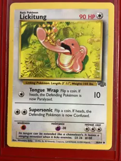 POKEMON LICKITUNG -38/64 Jungle 1999 Wizards - Image 5