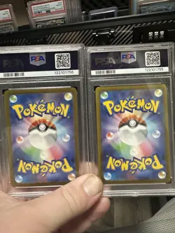 Pokemon Set Of 2 Psa Grade 9 Masterball Gengar Psa Grade 10 Masterball Mewtwo. - Image 2