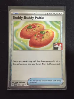 Buddy-Buddy Poffin - 144/162 - Play! Pokemon Prize Pack Series 5 - Cosmos Holo - Image 1