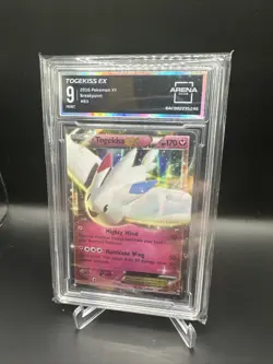 Pokemon 2016 XY Breakpoint 83/122 Ultra Rare Holo Togekiss EX LP - Image 2