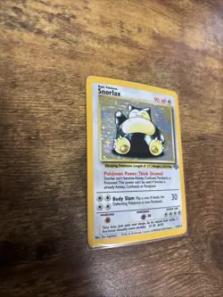 Pokemon TCG Snorlax 11/64 Jungle Set Holo Rare, Unlimited, 1999 MP - Image 2