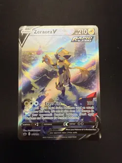 Pokemon TCG Zeraora v Alt Art Chilling Reign *LP CONDITION* - Image 4