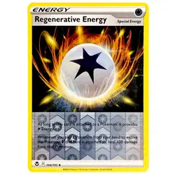 Regenerative Energy 168/195 Sword & Shield Silver Tempest Pokemon TCG REVERSE - Image 1