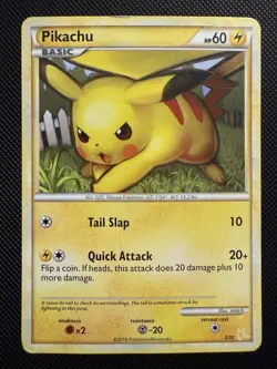 Pikachu Trainer Kit 2/30 Pokemon Card LP - Image 1