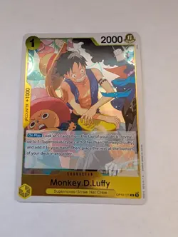 Monkey D. Luffy OP10-111 R Royal Blood One Piece Card ENGLISH FOIL - Image 1