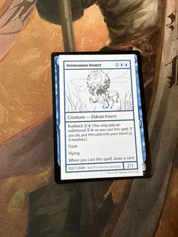 Innocuous Insect (2021 Edition) [Mystery Booster Playtest Cards] - Image 1