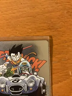 Energy Marker E-71 Silver Goku Manga Booster 02 Dragon Ball Card English - Image 3