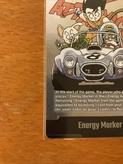 Energy Marker E-71 Silver Goku Manga Booster 02 Dragon Ball Card English - Image 4