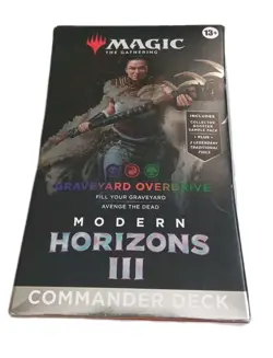 Graveyard Overdrive Commander Deck Magic The Gathering Modern Horizons 3 Sealed - Image 1