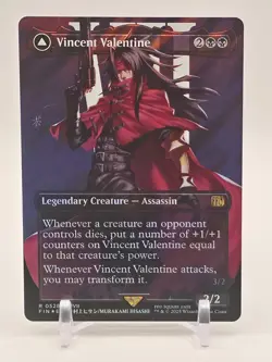 Vincent Valentine #528 (Borderless) (Surge Foil) NM Final Fantasy - Image 1