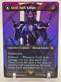 Cecil, Dark Knight #525 (Borderless) (Surge Foil) NM Final Fantasy - Image 1