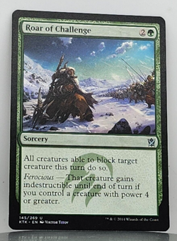 Roar of Challenge - Khans of Tarkir - KTK - 145/269 - MTG - Image 1