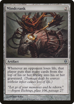 Mindcrank #144 (MP) New Phyrexia NPH Magic MTG - Image 1